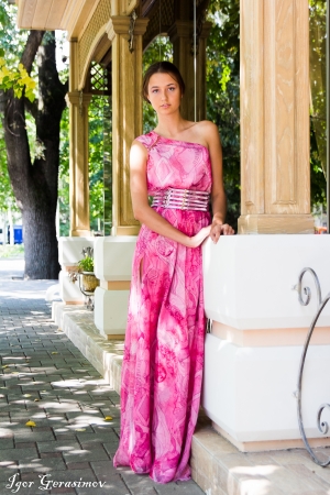 Original Pink Evening Dress